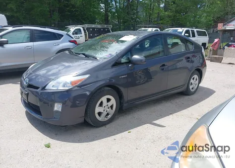 2011 Toyota Prius Two from USA, damaged, VIN JTDKN3DU0B1455839